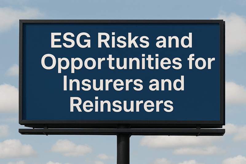 Course Image ESG Risks and Opportunities for Insurer and Reinsurer in Africa